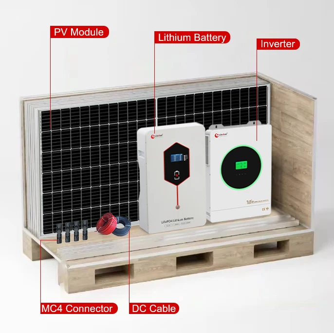 10 Kilowatt Solar Pv Battery Storage System 3000w 10kva Complete Solar Power Energy System Kit for Home House off Grid Full Set
