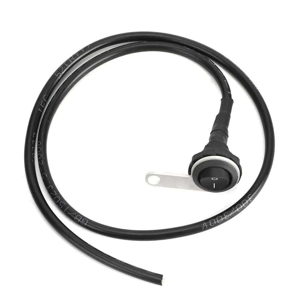 Waterproof Spotlight Handlebar Light Switch for Motorcycle ATVs - Single Steel, 22mm Modification image 3