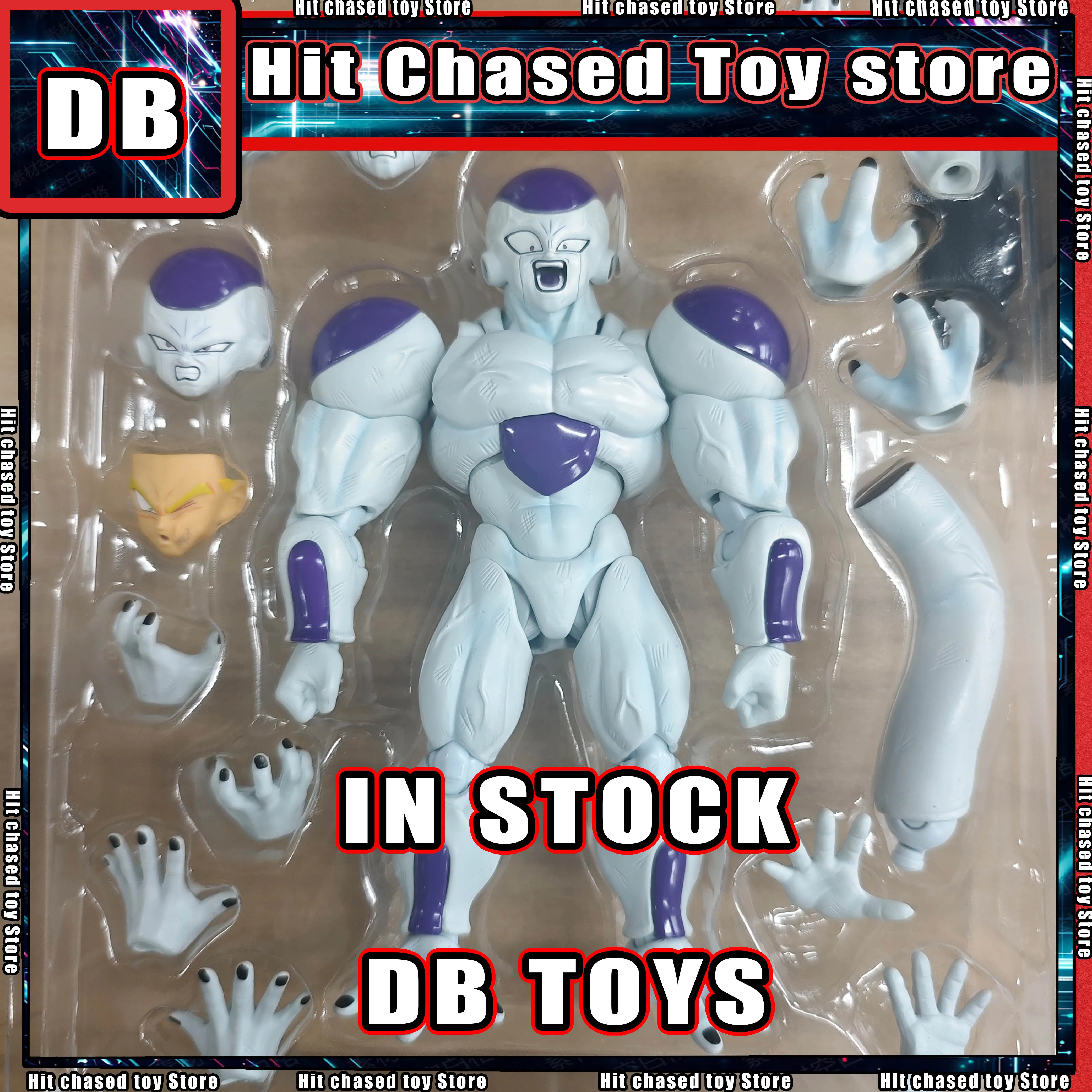 EN STOCK DB Factory DB Toys Dragon Ball Z Full Power Frieza DBZ S.H.Figuarts Figuras de Acción Modelo Anime Regalos Juguetes