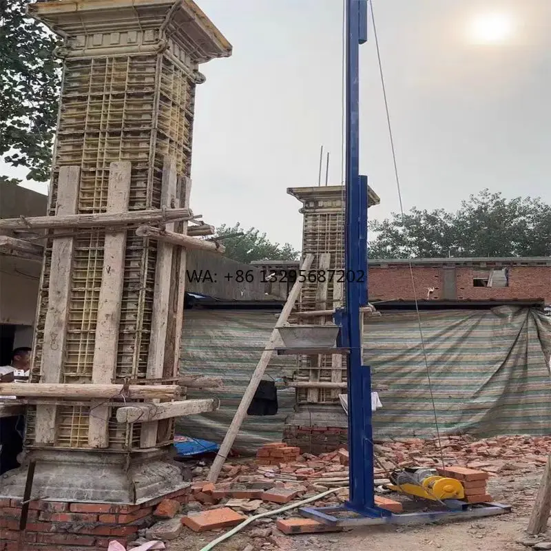 

Automatic 10M Vertical Faster Concrete Lifter Roman Column Pouring Lifting Hoist for Concrete Building
