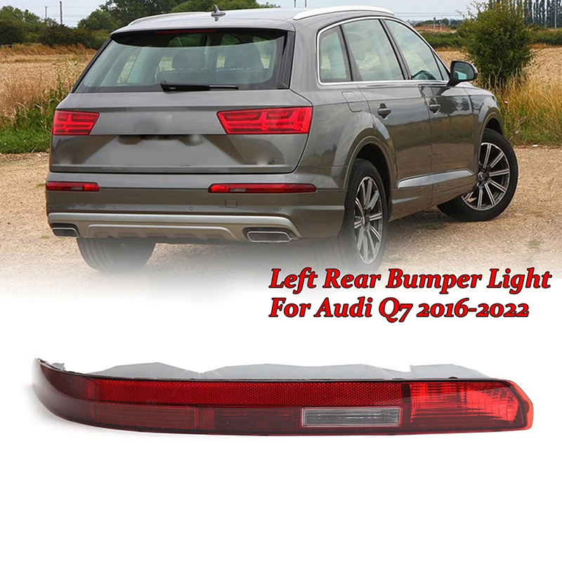 

Car Lower Rear Bumper Tail Light Lamp for Audi Q7 2016 2017 2018 2019 2020 2021 2022 4M0945096 4M0945095 Auto Accessories