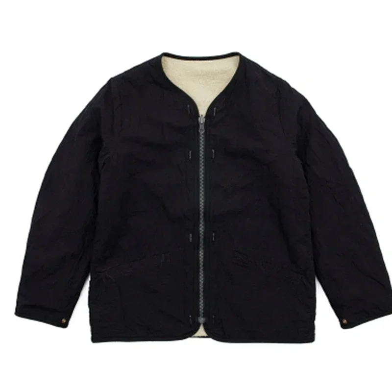 Originele Katoenen Jas Dubbelzijdig Parka Binnenvoering Lam Kasjmier Pluche Jas voor Mannen Non Visvim Dcdt Winter Nieuwe Collectie