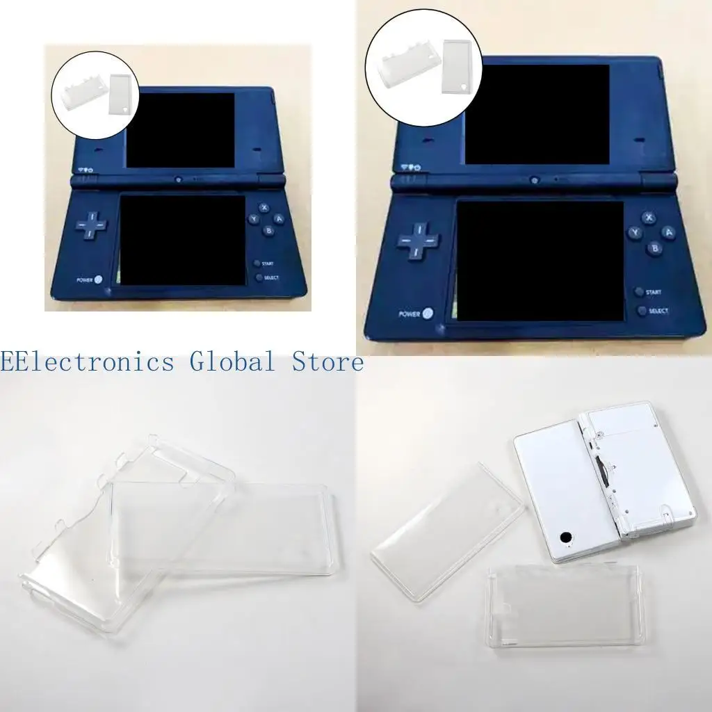 462B Flexible Upper and Lower Shell Cover for Handheld Console Game Device, Outer Case with Daily Carry Use, Storage Ready