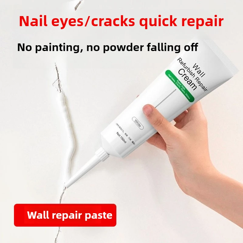 

Профессиональный набор шпатлевок для ремонта стен - устойчивый к плесени наполнитель для трещин и ногтей для внутренних стен, белая паста для ремонта дома
