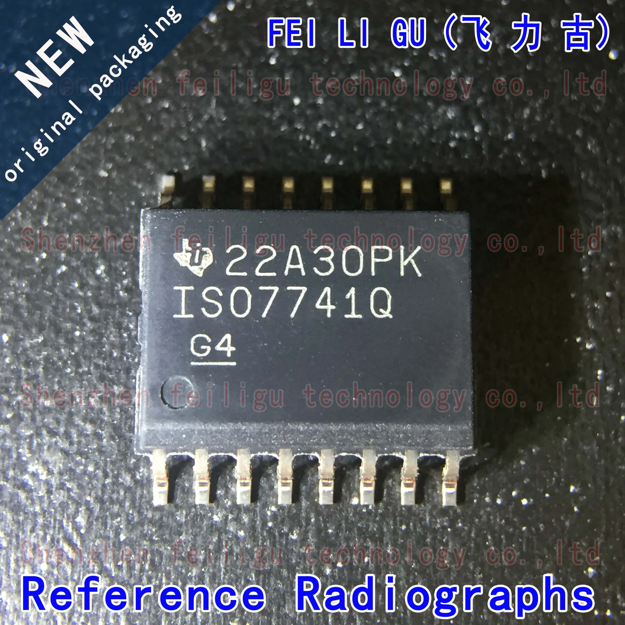 

1~30PCS 100% New Original ISO7741QDWRQ1 ISO7741Q ISO7741 Package:SOP16 Digital Isolator Chip