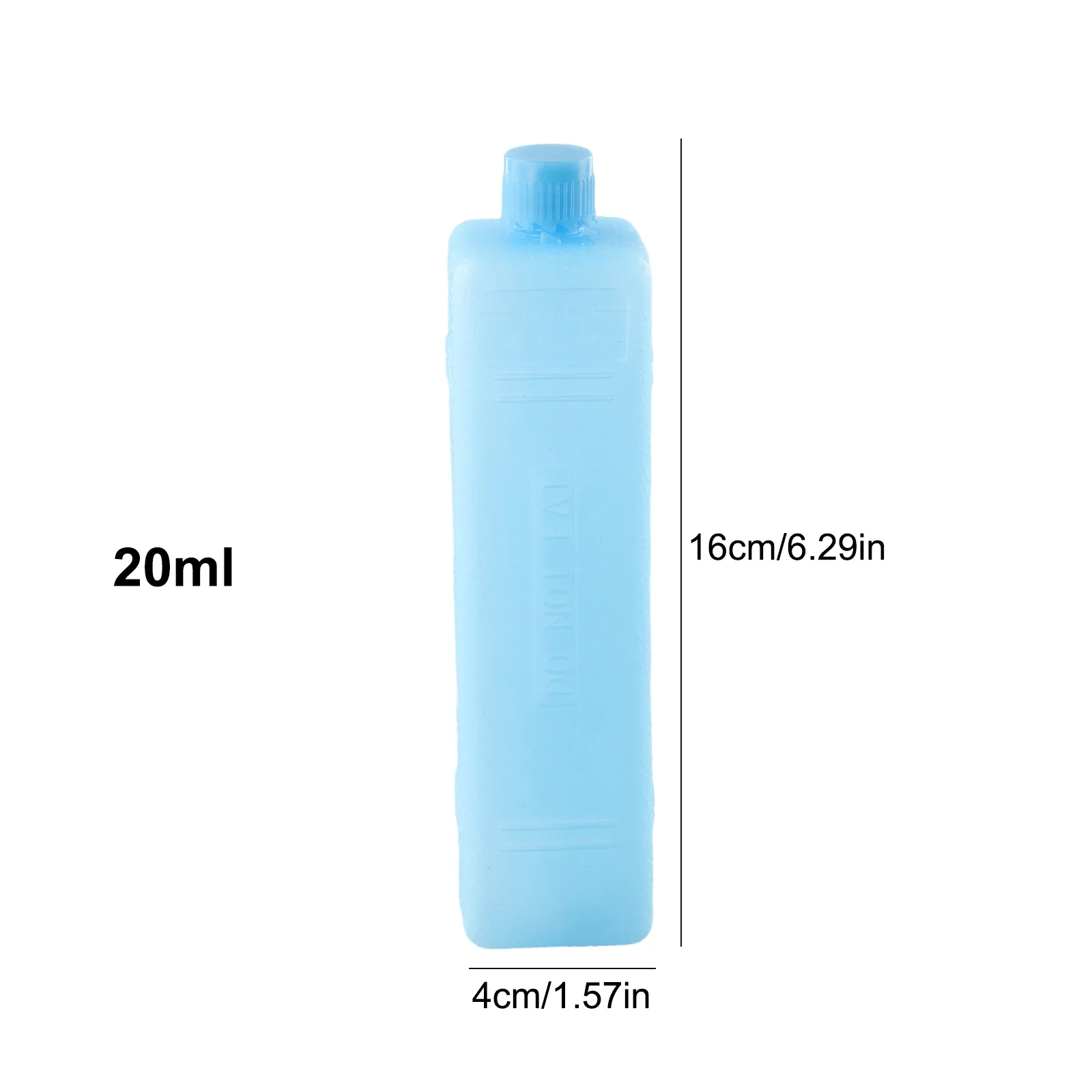 

6.29 X1.57 Inches Ice Box Kitchen Supplies Keeping Drinks Fresh Lunch Boxes PVC Reusable Ice Box 200ml Cool Coolers