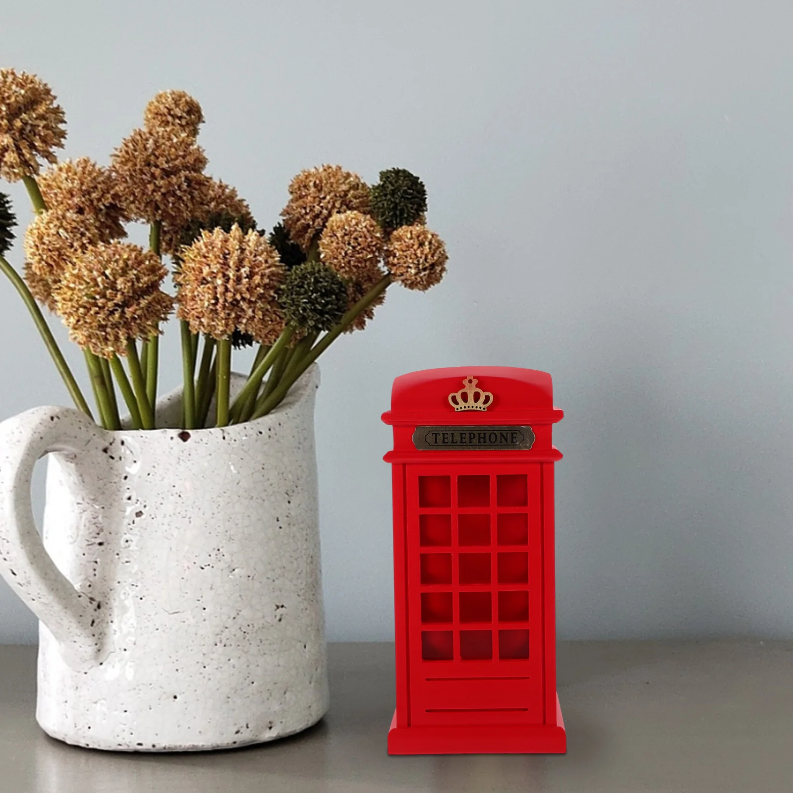 

1Pcs Unique Coin Bank Themed Money Saving Jar for Change Holder Desktop Decoration Gift