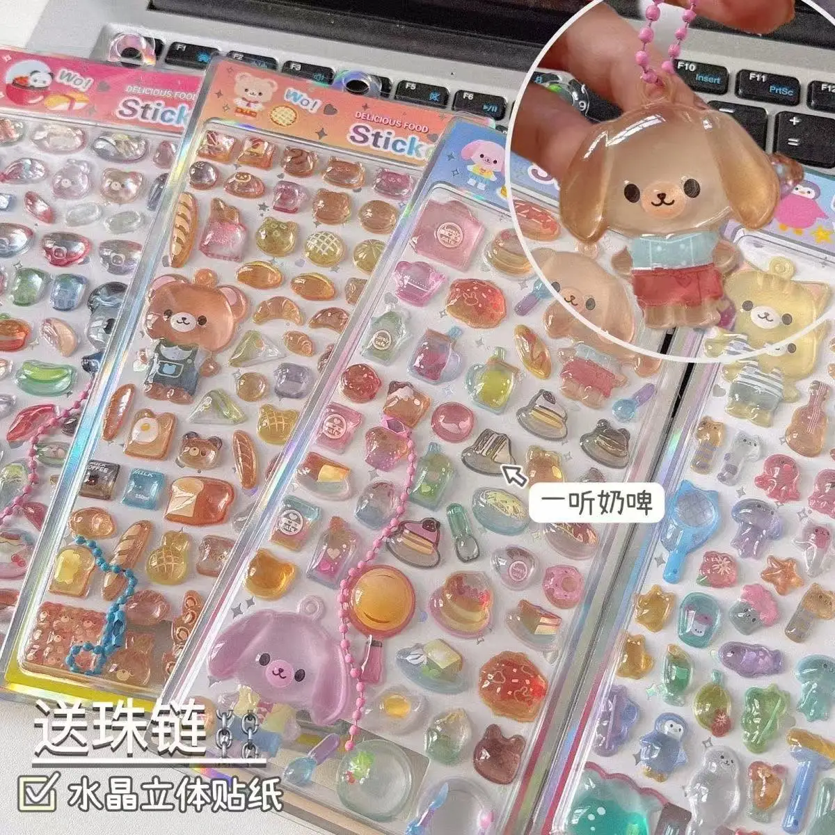 �y�Z�[�����z4PC ���{�̖���O�����N���X�^���G���{�X�X�e�b�J�[���킢���y�����n���h�A�J�E���g�g�ѓd�b�P�[�X DIY �����X�e�b�J�[