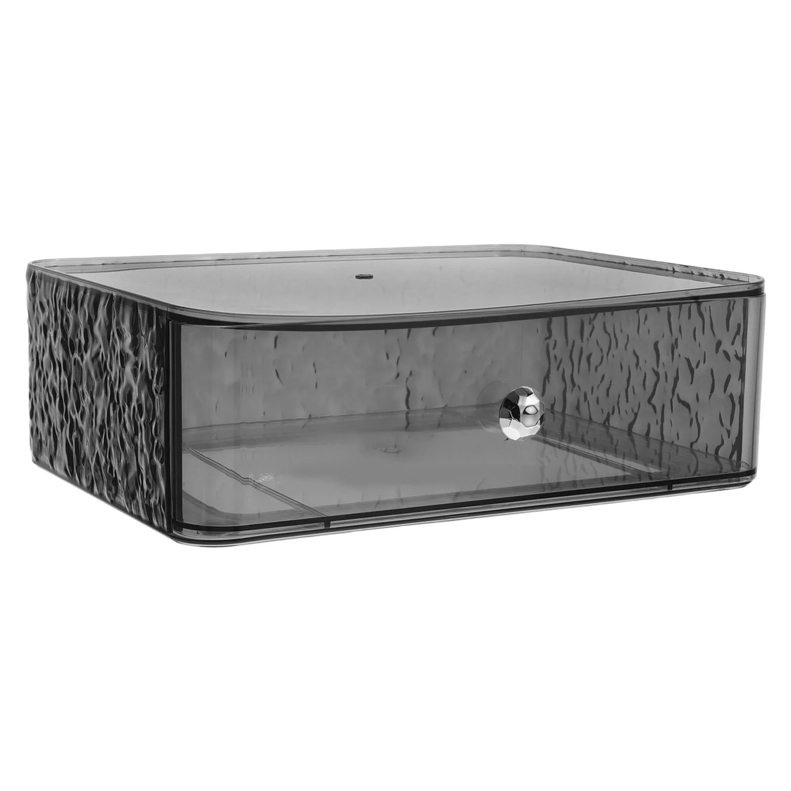 

Large Makeup Organizer Box Transparent Plastic Drawer Storage for Women Clear Organizer Desktop Vanity Countertop