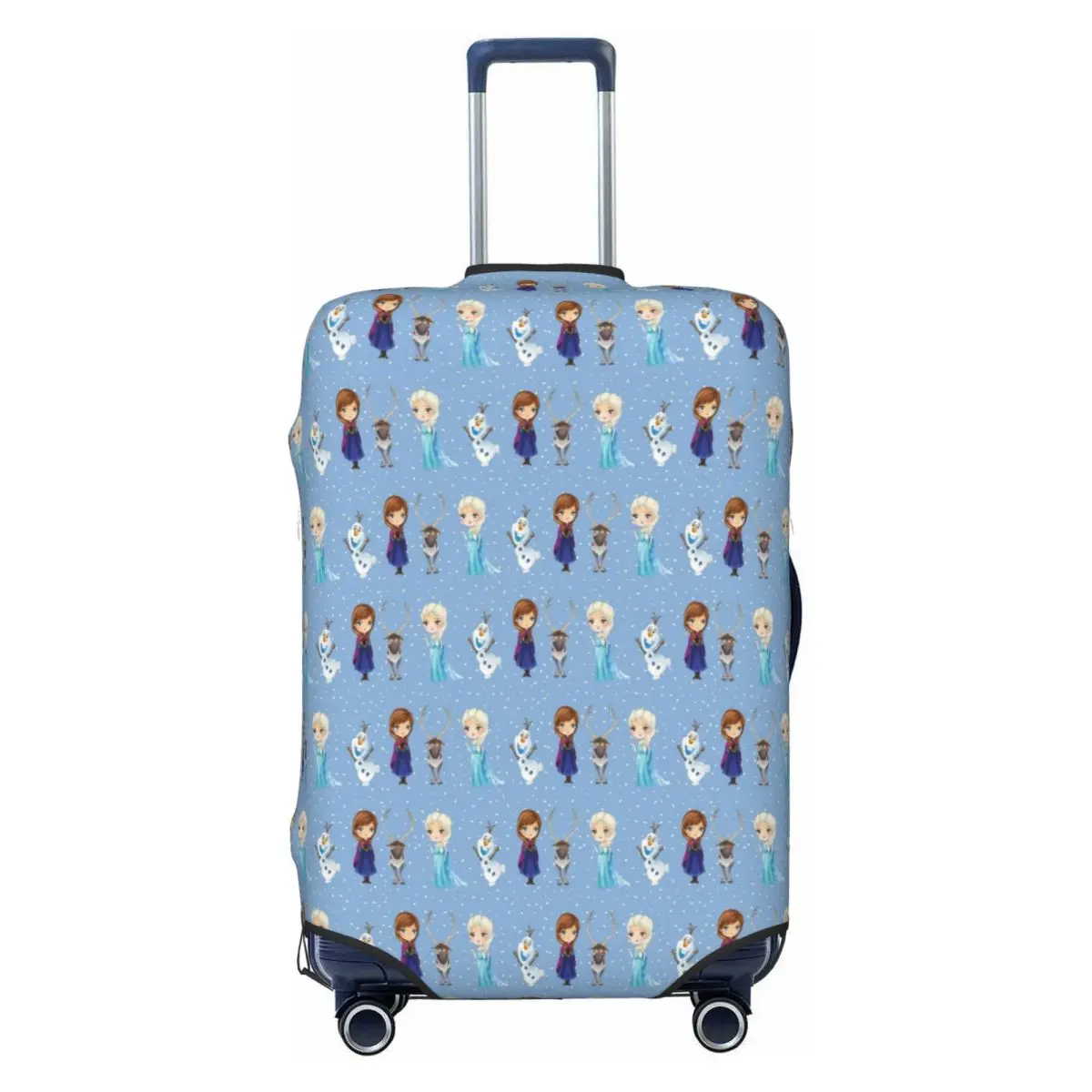 

Custom Funny Frozen Cartoon Luggage Cover Protector Elastic Travel Suitcase Covers