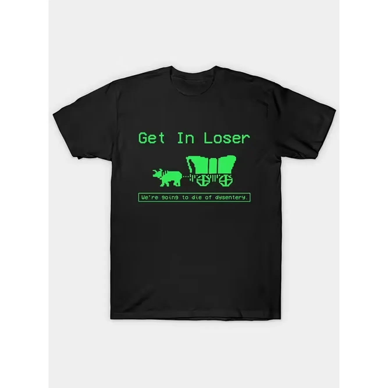 mens plus size t shirt tee with green text and casual gaming inspired gift for and