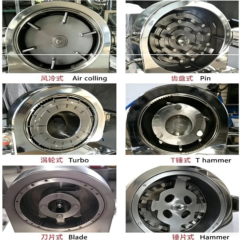 Model Stainless Steel Universal Pulverizer for Spices Food Chemical Healthcare Supplement Powder Grinding - view 2