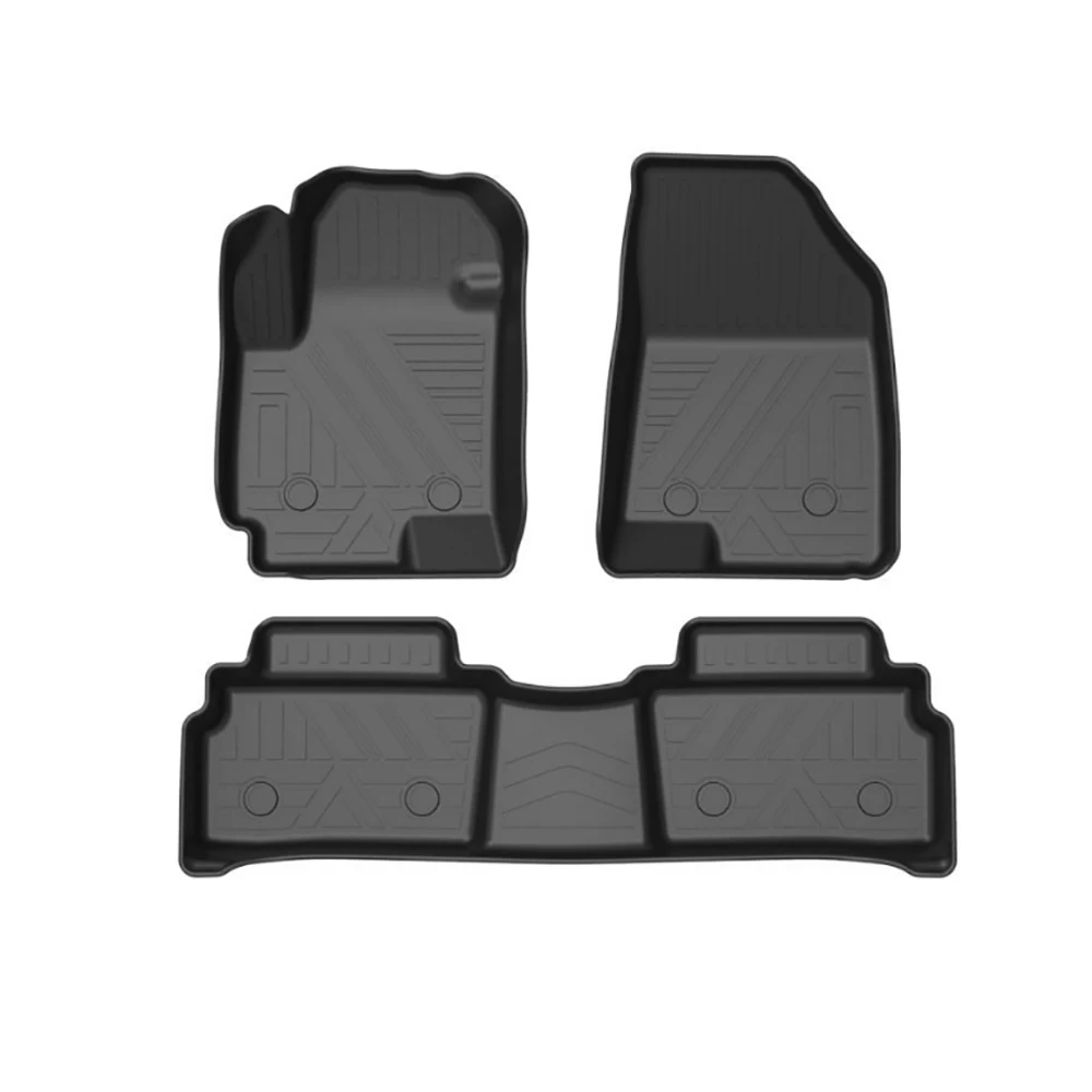 

For Changan CS35 Plus 2018-2021 The Left Driving Car Eco-friendly Waterproof TPE Car Floor Carpet Mats Fully Surrounded Foot Pad