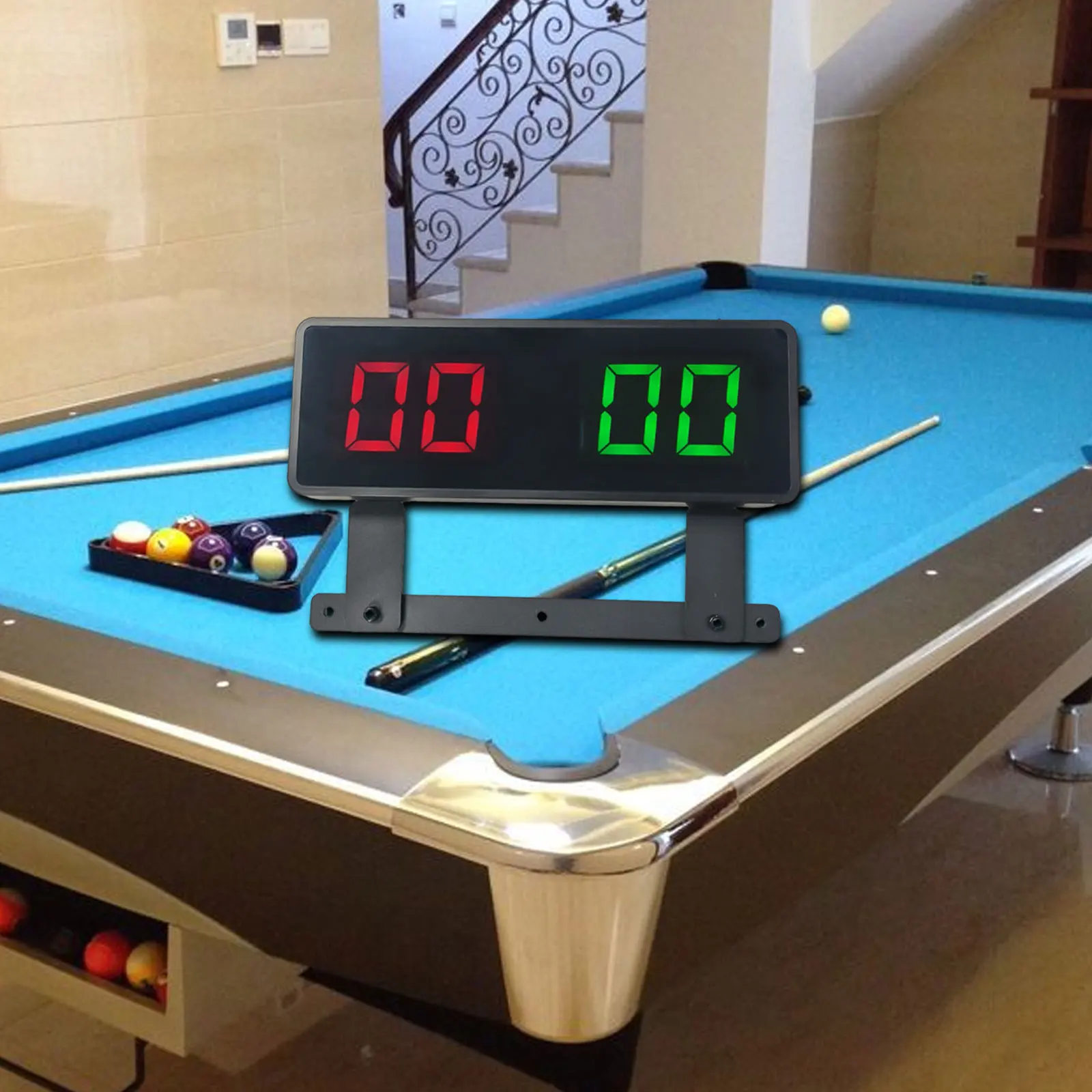 

Бильярдное электронное табло Портативный хранитель очков Профессиональное легкое цифровое табло Простое в использовании Прочное