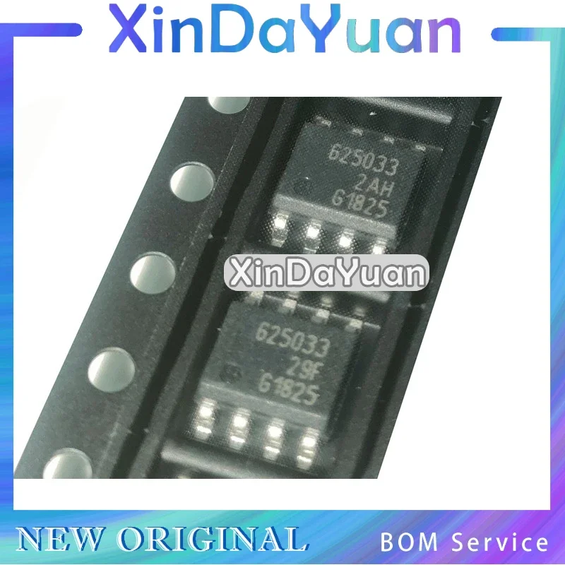 10 pcs TLE6250G 6250G SOP-8  Automotive Instrument Communication Vulnerable Chip High-speed CAN Send and Receive