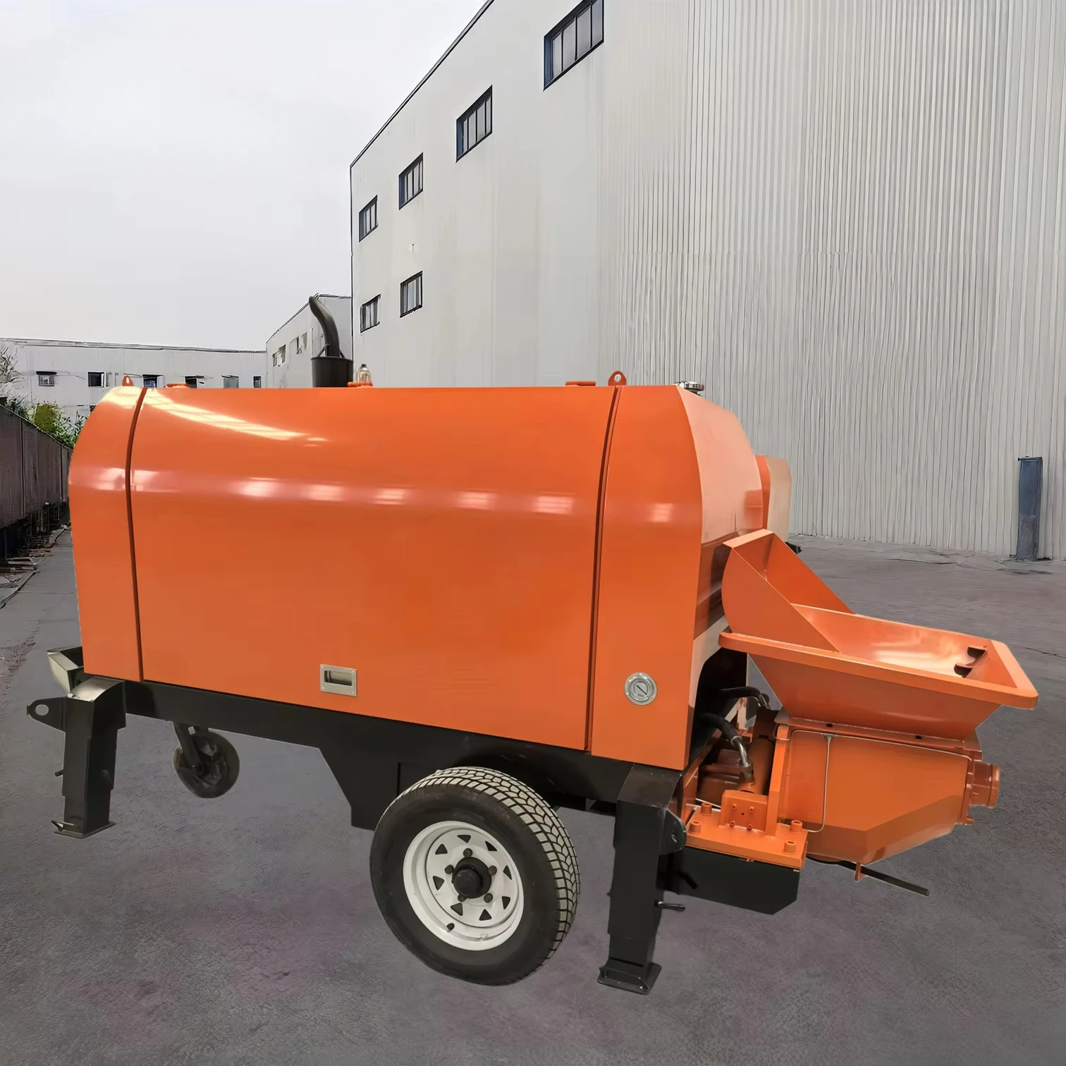 

Low Price HBT20E Electric Customizable 20m/h High Efficiency Concrete Pump Foundation Engineering Tunnel Construction