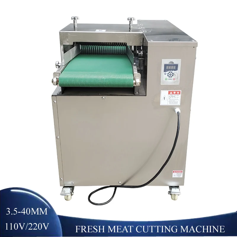 

Electric Meat Slicer Commercial Cut Fish Slice Cutting Machine Electric Meat Slicer Diced Machine