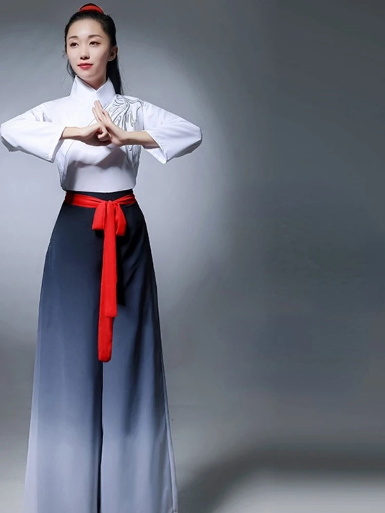 Woman Yangge Clothing Traditional Chinese Folk Dance Costume Adult Elegant Classical National Costumes Square Hanfu Dance