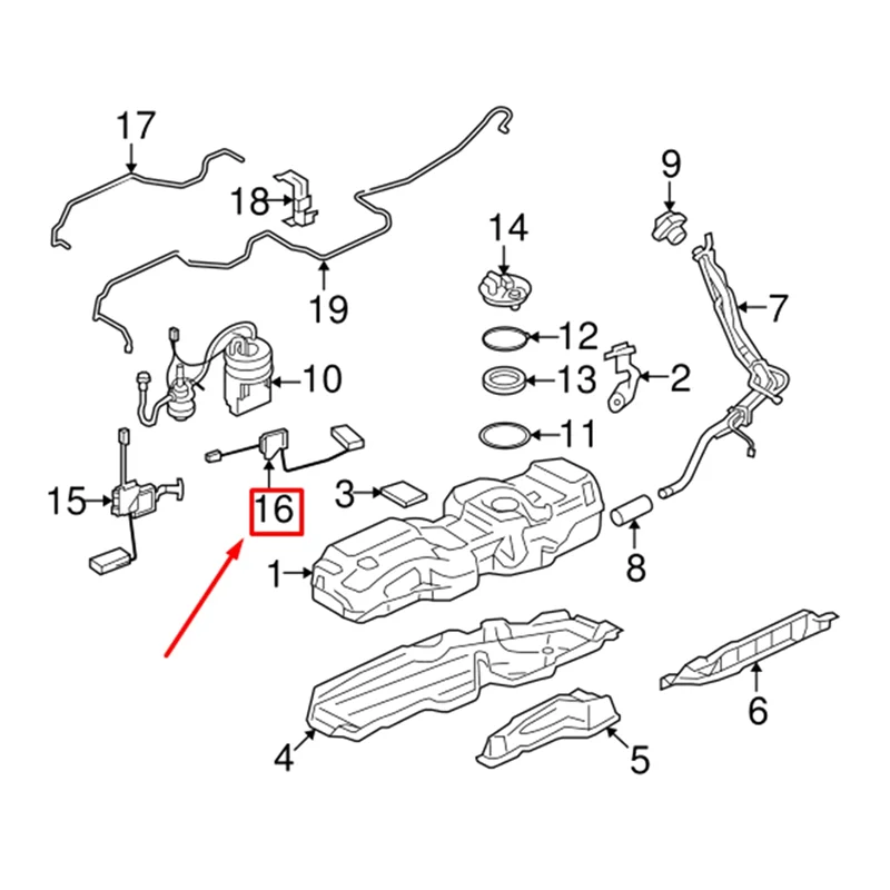 

Strict Fuel Level Sensor For Land Rover LR3 DISCOVERY III 3 L319 2.7-4.4L 2004-2009 Part Number: WGI500070 A2C59514528 Accessori