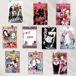 10 PCs Hot Anime Nana Poster Aufkleber Harajuku Nostalgie Geschenkwand tragbarer Kaffee Skate Skate 8 Hauptverkaufsaufkleber Cantinho machen Kaffee - №3
