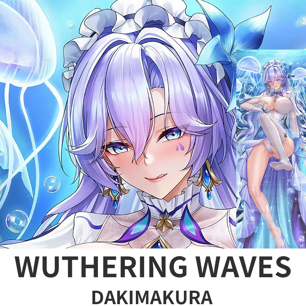 

Cantarella Wuthering Waves Dakimakura 2WAY Hugging Body Pillowcase Anime Otaku Pillow Cushion Cover Xmas Gifts