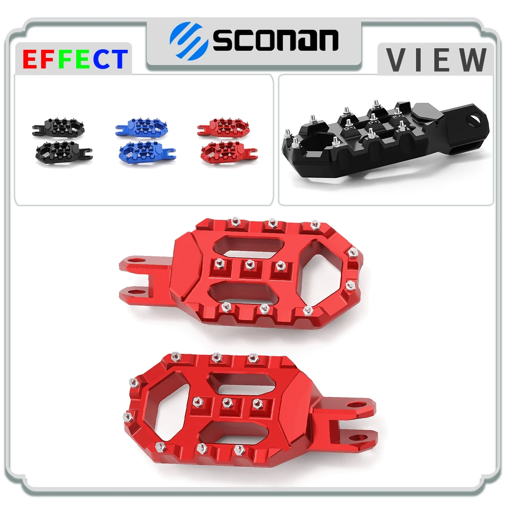 

2023 Motorcycle accessories For DRZ400SM DR-Z400SM 2013 - 2018 2019 2020 2021 2022 2022 2023 Foot Pegs Pedals Footpegs FootRest