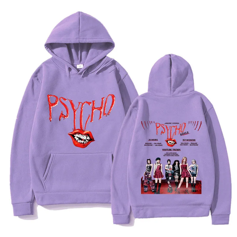 2026 BABYMONSTER PSYCHO Tour Hoodies Men Women Casual Pullover