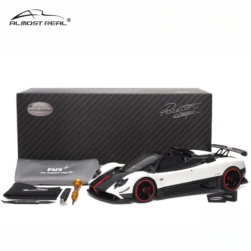 1:18 Pagani Zonda Cinque convertible fully open, alloy die cast static car fashion play model, adult advanced collection pieces.