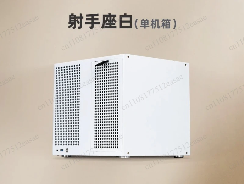 Sagittarius 8-rack NAS chassis with backplane and full height PCIe expansion