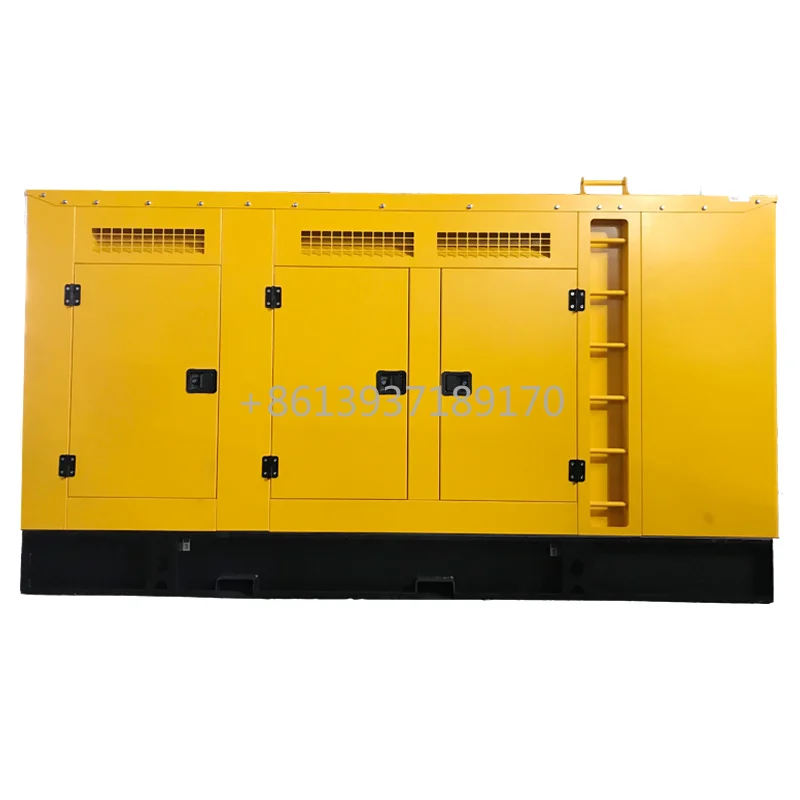 مجموعة مولدات الديزل المحمولة الصغيرة الصامتة ثلاثية الطور #5