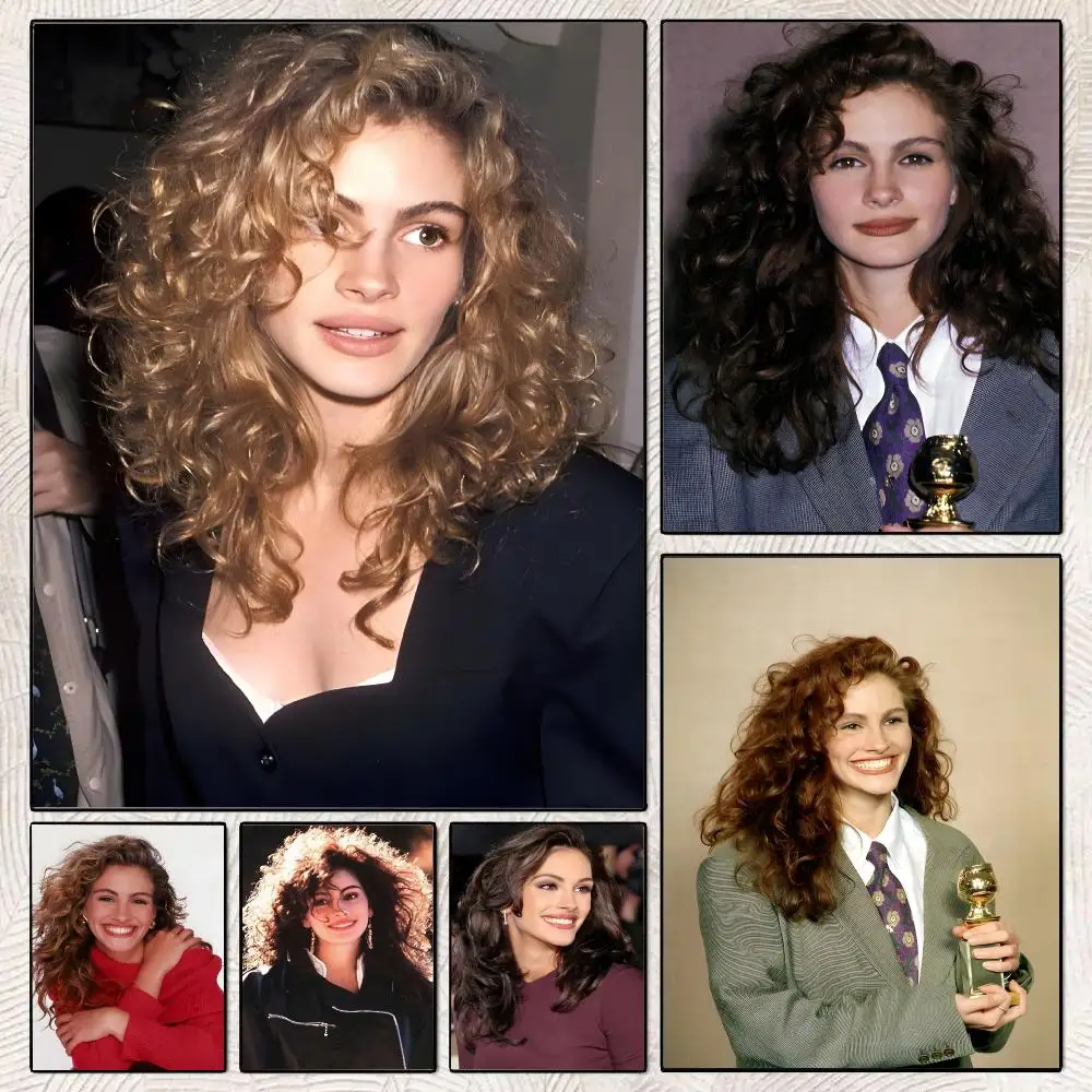 Renowned Actor J-Julia Roberts Poster Decorative Wall Art Stickers Mural For Home Living Room Hallway Decor Gift