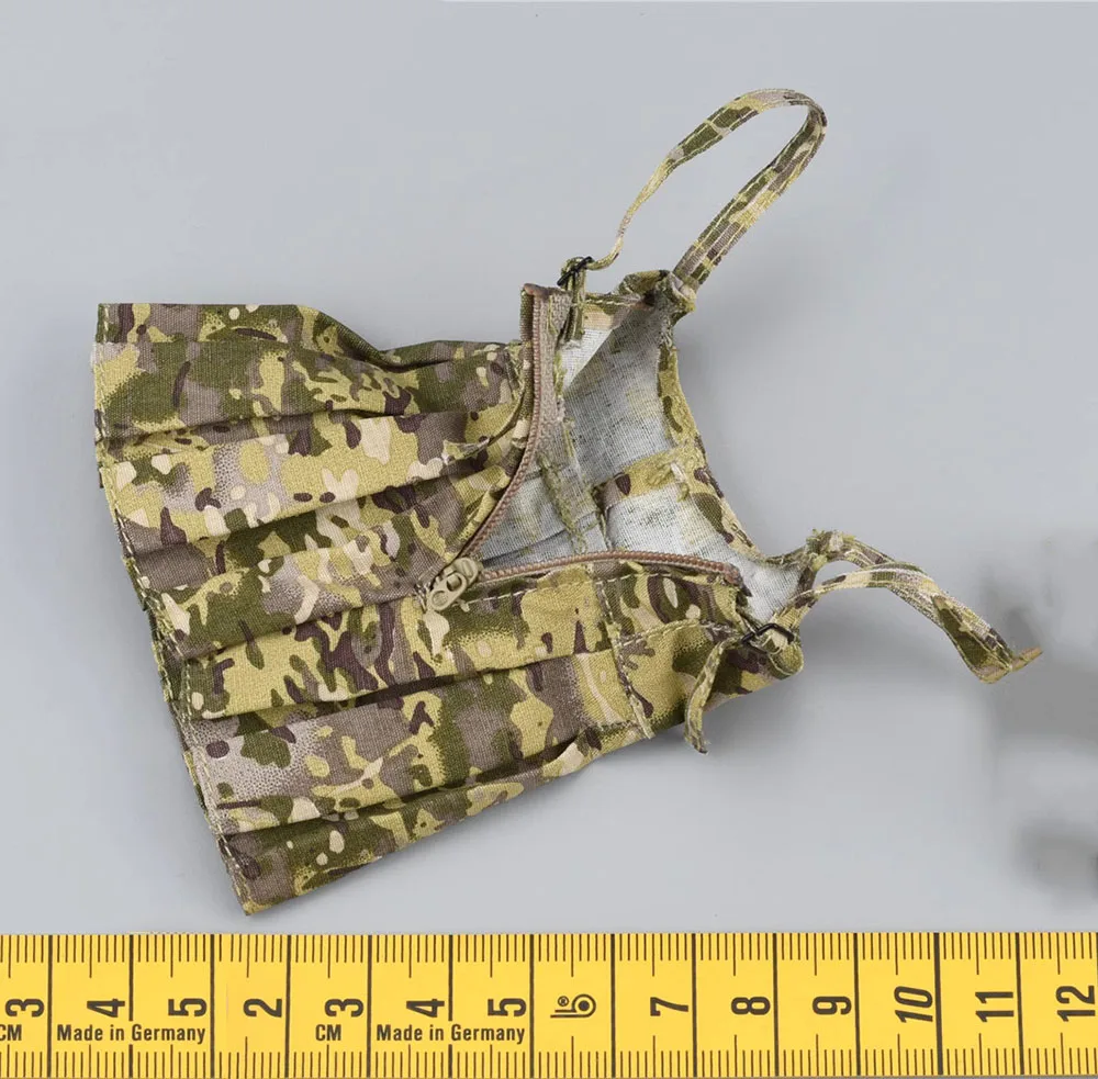 1/6 ARMSHEAD RE01 RE01B Fashion Girl Soldier Armed Student JK CAMO Skirt White Shirt Underwear Fit 12