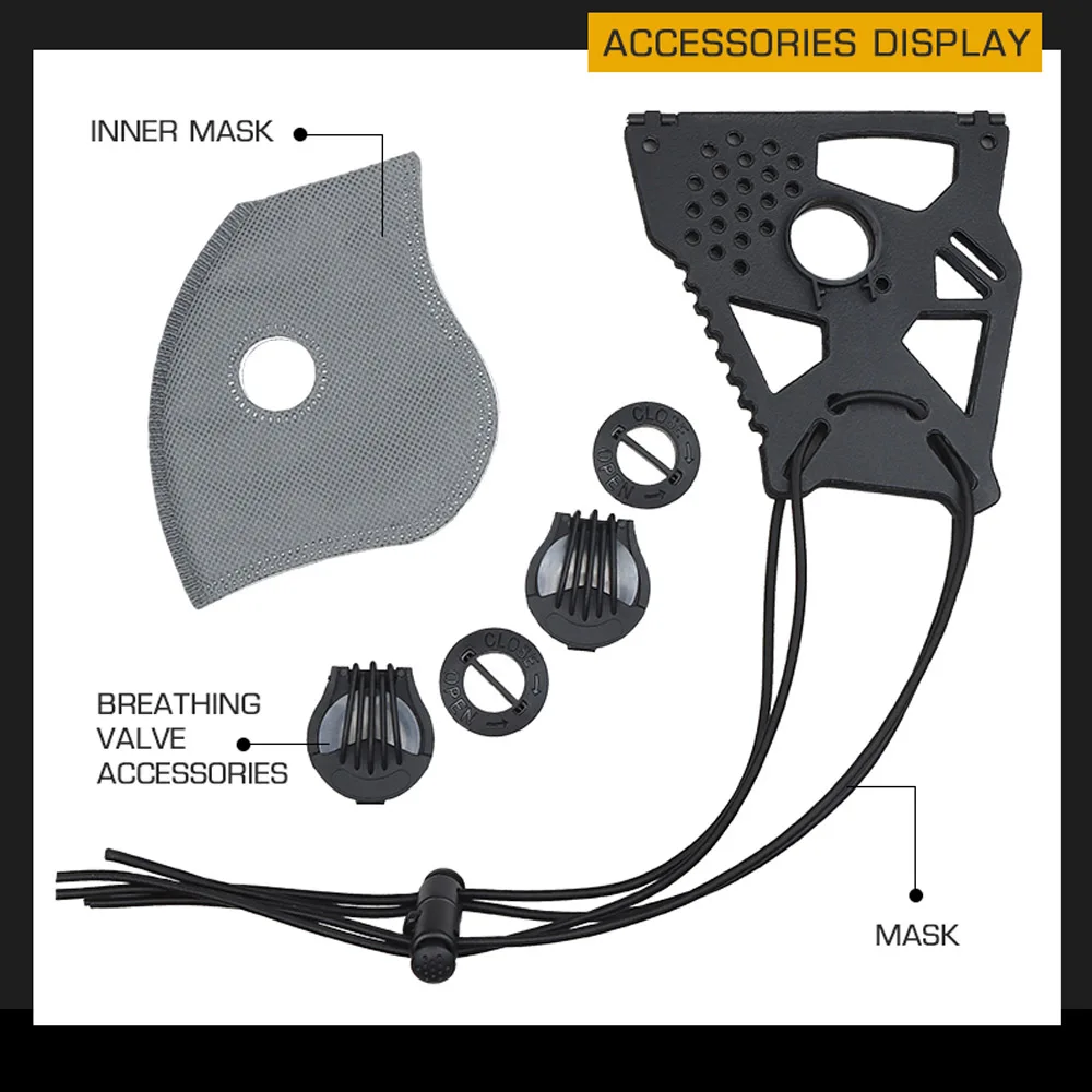 Tactical Mask Half Face Collapsible Butterfly Shape Mask Dustproof and Windproof For Outdoor Hunting Airsoft Riding Cosplay Gear