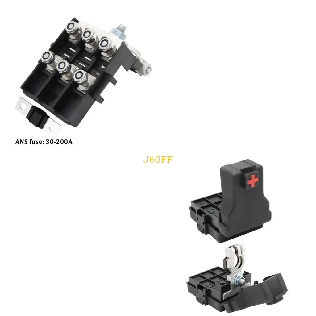 

J60F Высокостойкий 5 -Way 3 -W -3 -W Defore Gobse Holder для морской лодочной электрической системы тяжелый пластиковый корпус