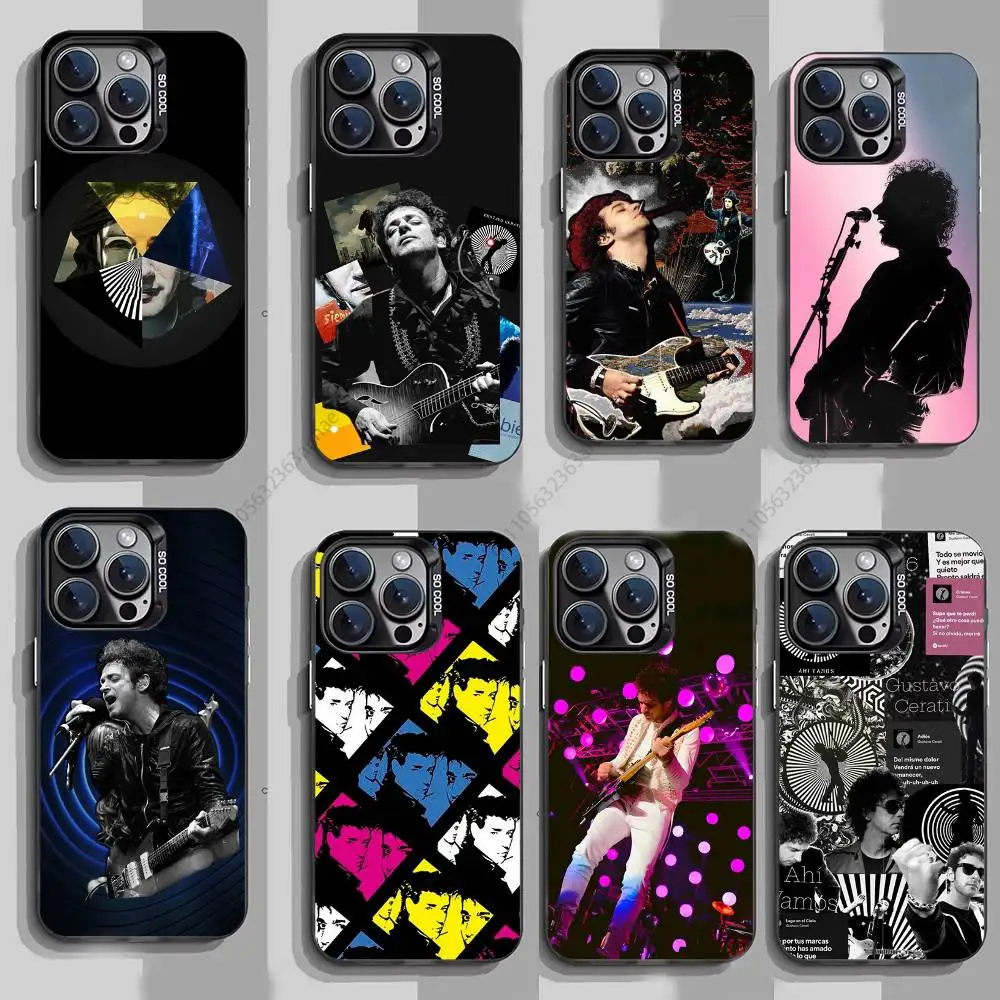 

Gustavo-S Cerati Soda S-Stereo Phone Case for iPhone 15 16 Pro Max Air SE 11 13 Pro 14 Plus 12 11Pro 15Pro Max 16e Cover
