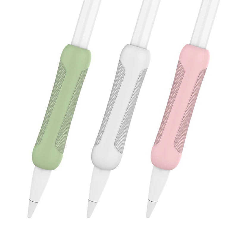 Pen Grip Non-Slip Protective Cover Suitable For Apple Pencil 1/2 Generation Silicone Easy To Hold The Pen Grip Protective Cover