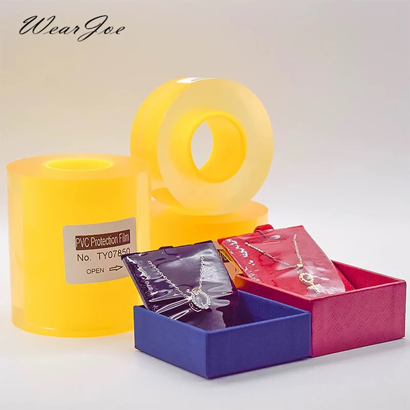 

Transparent Anti-Static Protective Jewelry Gemstone Watch Film Tape Roll Watch Repair Packaging Plastic Wrap Gauge Wrapping Film