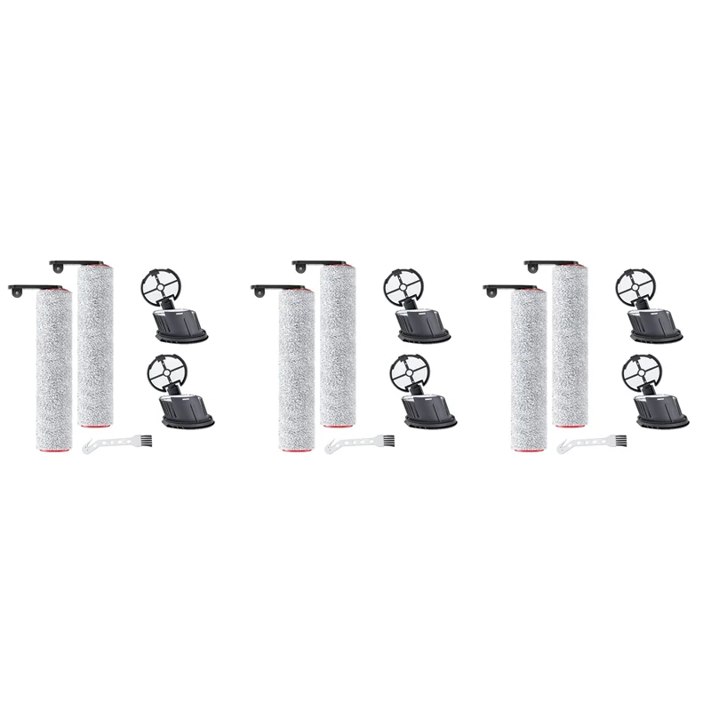 

Набор AB13-3 для Dreame H14 Pro/H20 Ultra/H30 Ultra H13 Pro, скребок для пола, пылесос, роликовая щетка, фильтры Hepa