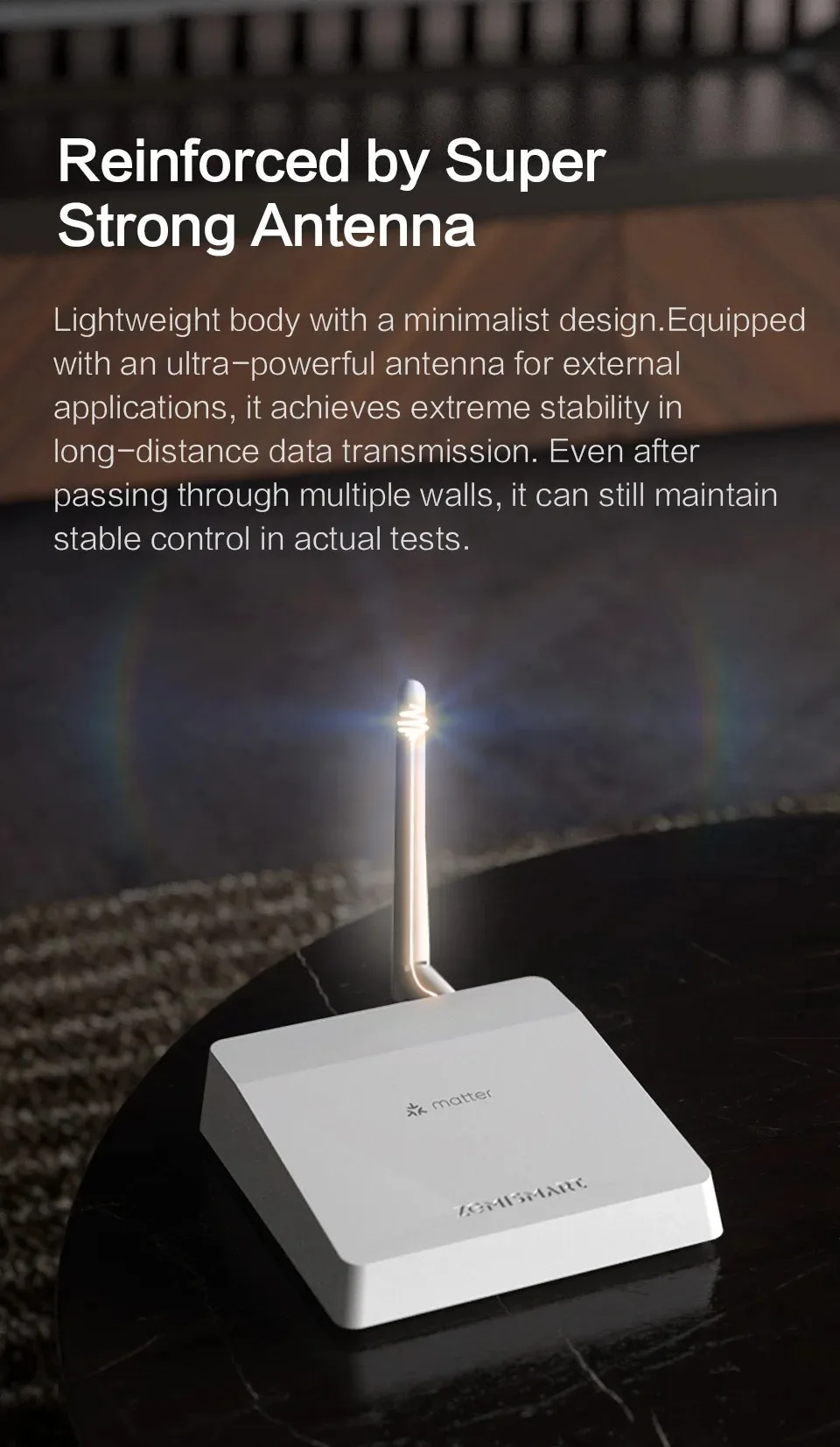 Zemismart Matter Zigbee Thread Hub Smart Home Bridge Matter Gateway Kompatibel mit Tuya App Unterstützt Google Home Smartthings HA – Detail 25
