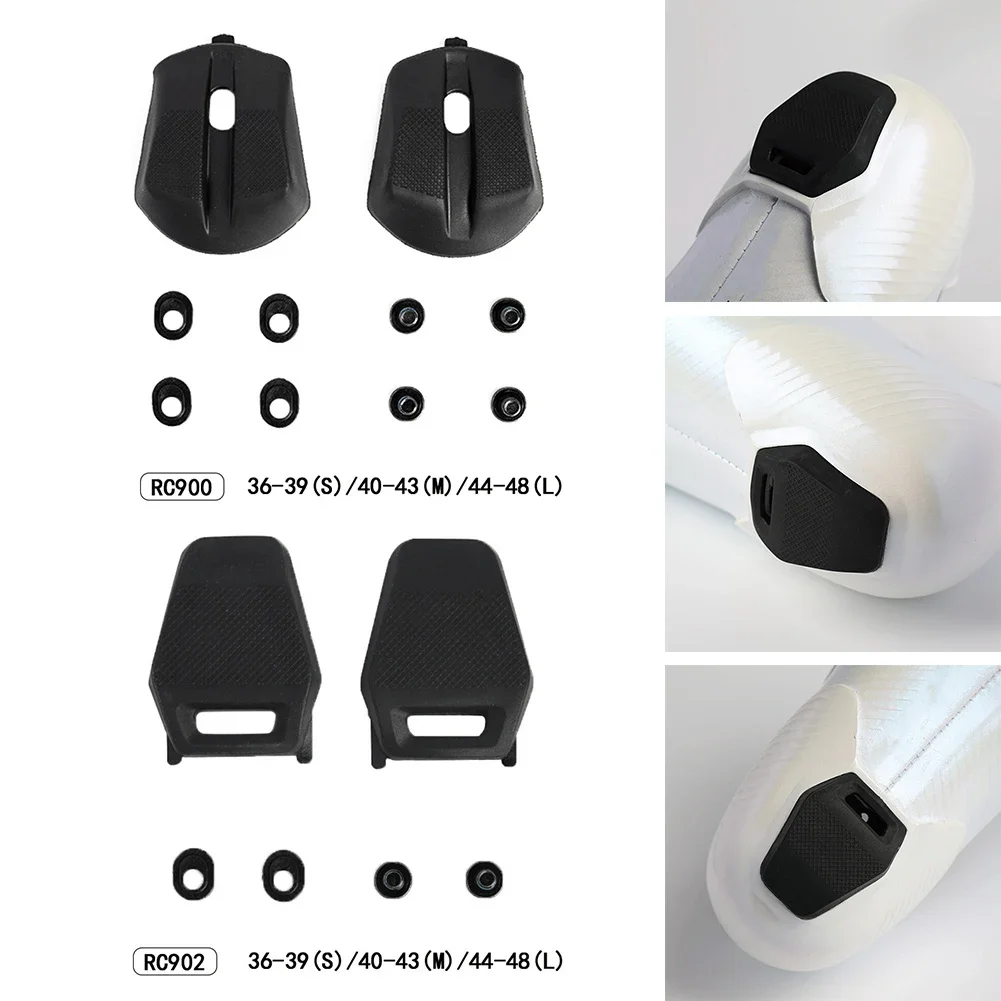 2 قطعة منصات الأحذية الدراجات الطريق ل RC901 RC902 RC903 الطريق قفل الدراجة الأحذية استبدال منصات كعب الأحذية إصلاح الملحقات #6