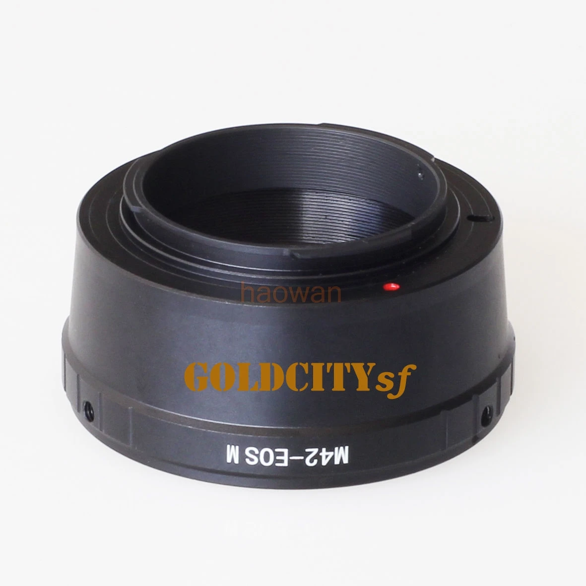 Anillo adaptador de M42-EOSM para lente de montaje m42 de 42mm a canon eosm/m1/m2/m3/m5/m6/m10/m5 0/EF-M m100, cuerpo de cámara sin espejo