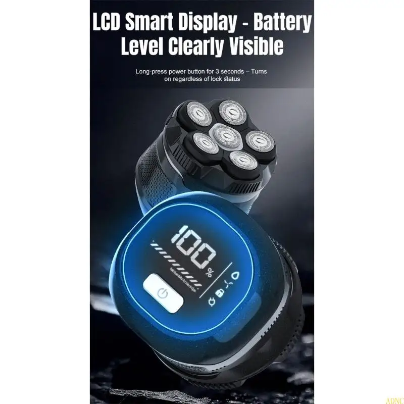 A0NC 6D Elektrische Rasierrasierer für die tägliche Pflege von Digitionen für die Pflege des Digitals