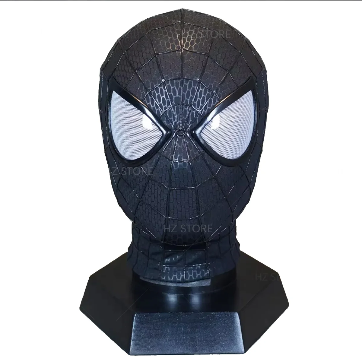 

TAMS 2 The Amazing Spider-man 3 Venom Mask with Faceshell 1:1 3D Handmade Black Spiderman Masks Halloween Cosplay Birthday Gift