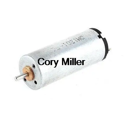 12mm Dia 20mm Length Electric Mini Motor DC 3-6V  20000RPM for RC Toys DIY