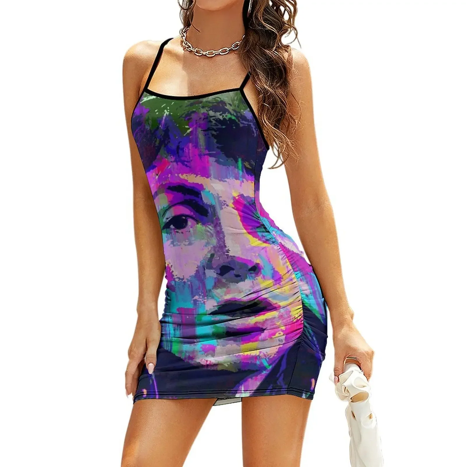 

McCartney Pop Art Sling Dress Womens dresses dresses with long sleeves summer dresses womens 2026 dress party night Dress