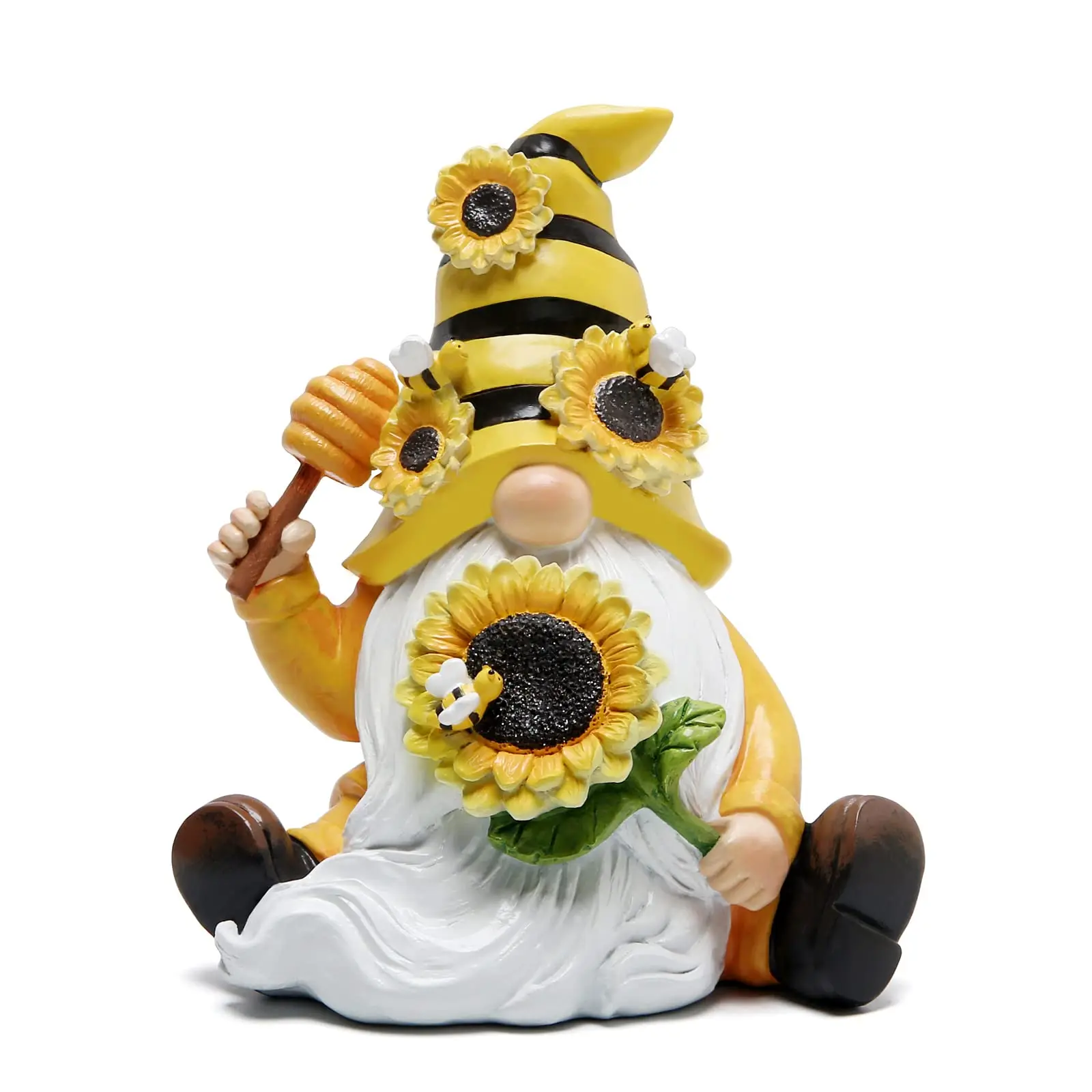 

Bumble Bee Spring Gnome Decorations for Porch, Garden Yard Honey Elf Ornaments World Bee Day Decorations