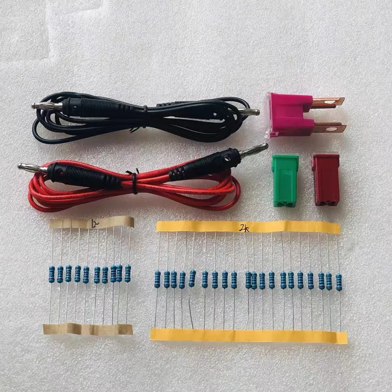 Automobile Circuit Repair Kit, Car Sensor Detector Simulator, Insurance Film Diode Test Lamp Potentiometer Tool Set