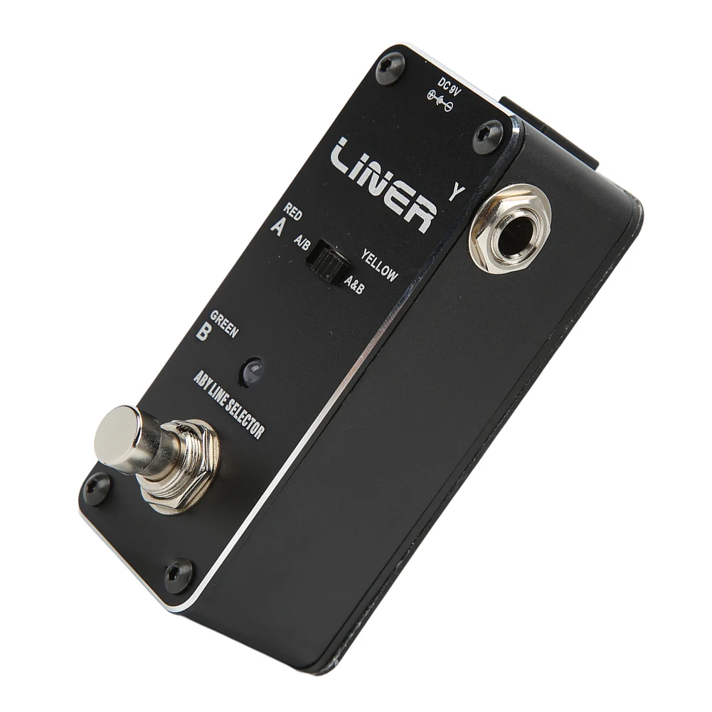 AlR-3 Signal Switcher Metal Foot Pedal For Electric Guitar Effect Selection AB To Y Cable Converter Musical Instrument Tool
