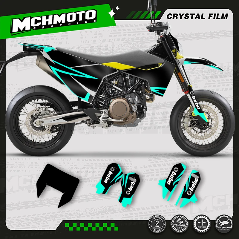 

Комплект наклеек с индивидуальным дизайном MCHMFG для Husqvarna 701 SUPERMOTO ENDURO 2015-2020 (2018, 2019, 2020)