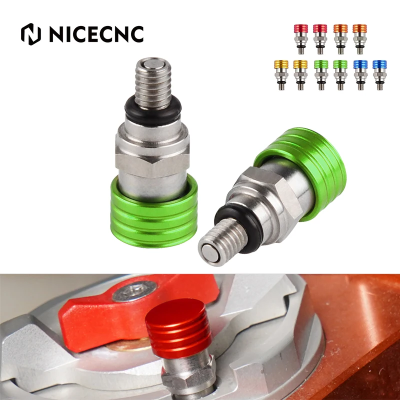 フォークエアブリーダーリリーフバルブ、カワサキkx65、kx85、kx125、kx250、kx250f、kx500、kx250f、kdx200、kdx250、klx300、klx400r、klx450r、m5x0.8に適合